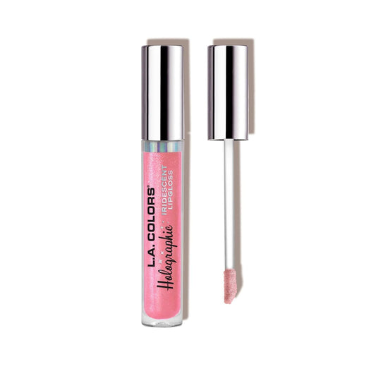 L.A. COLORS Holographic Iridescent Lipgloss, Dream World CLG424 - Aura Glow