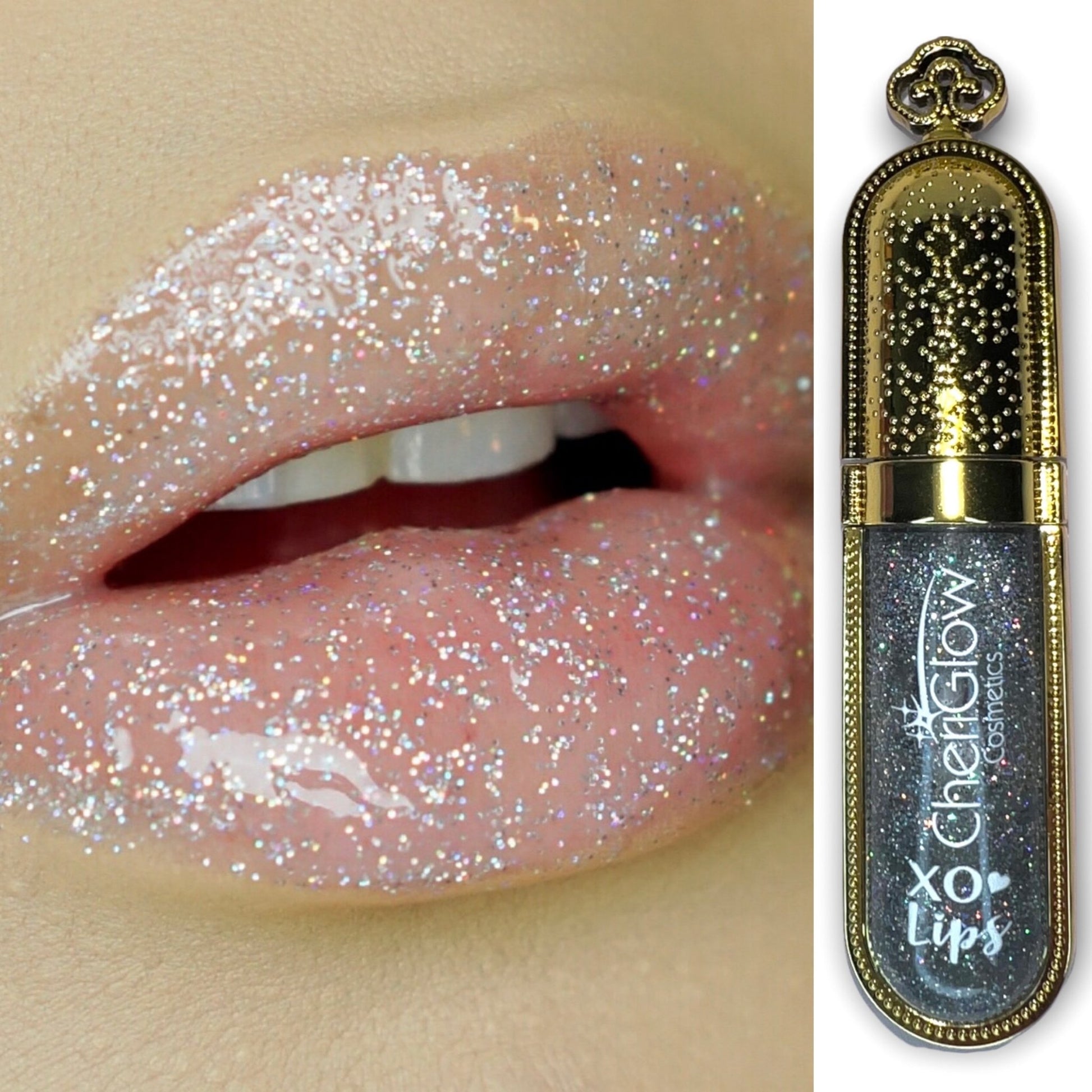 Bomb AF - XO Royalty Lipgloss - Aura Glow
