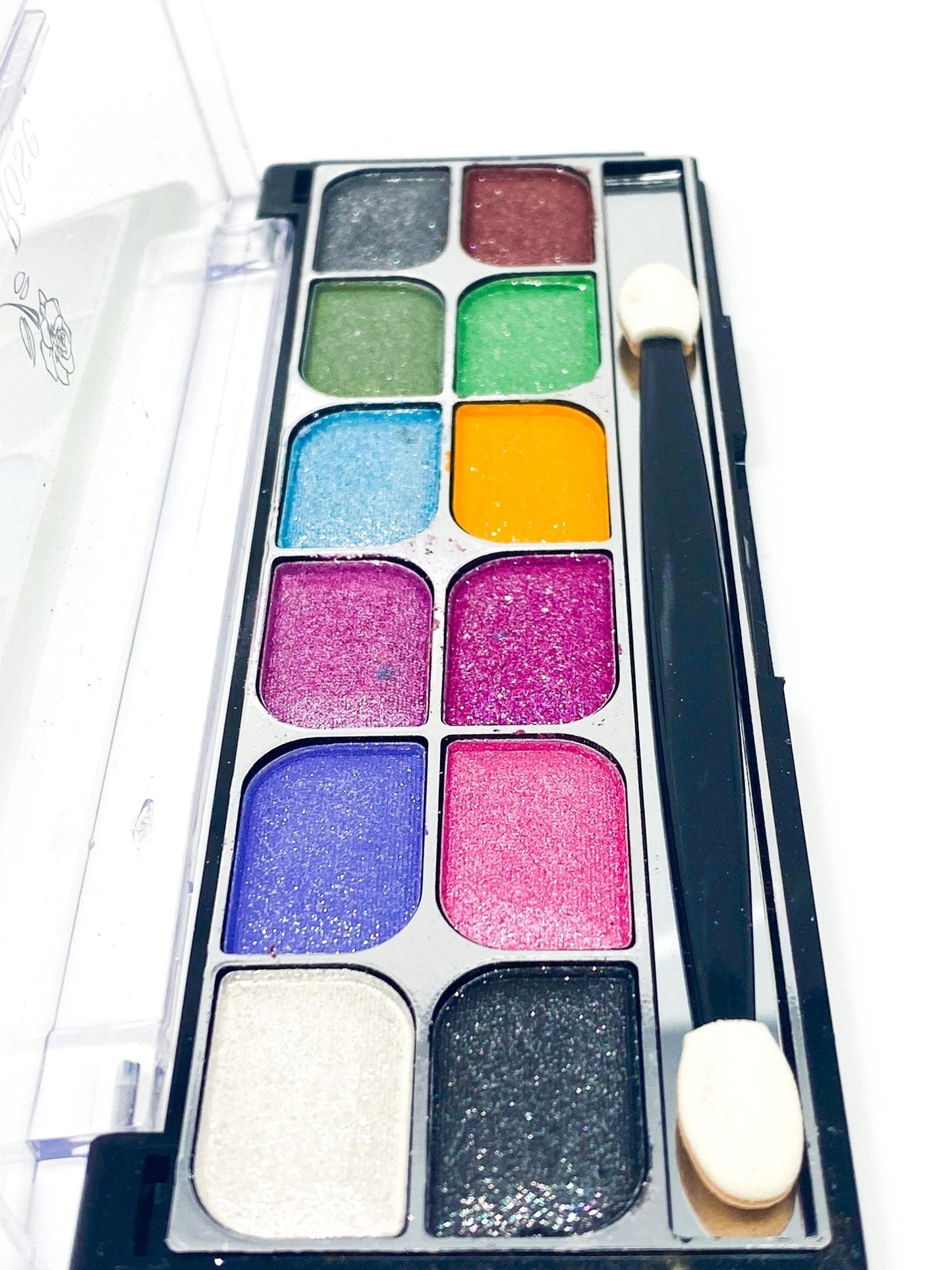 Makeup - 12 Rich Pigment Eye Shadow Palette X2 - Aura Glow