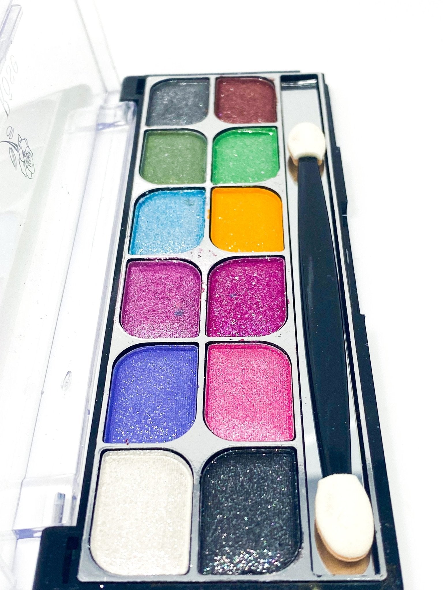 Makeup - 12 Rich Pigment Eye Shadow Palette X2 - Aura Glow
